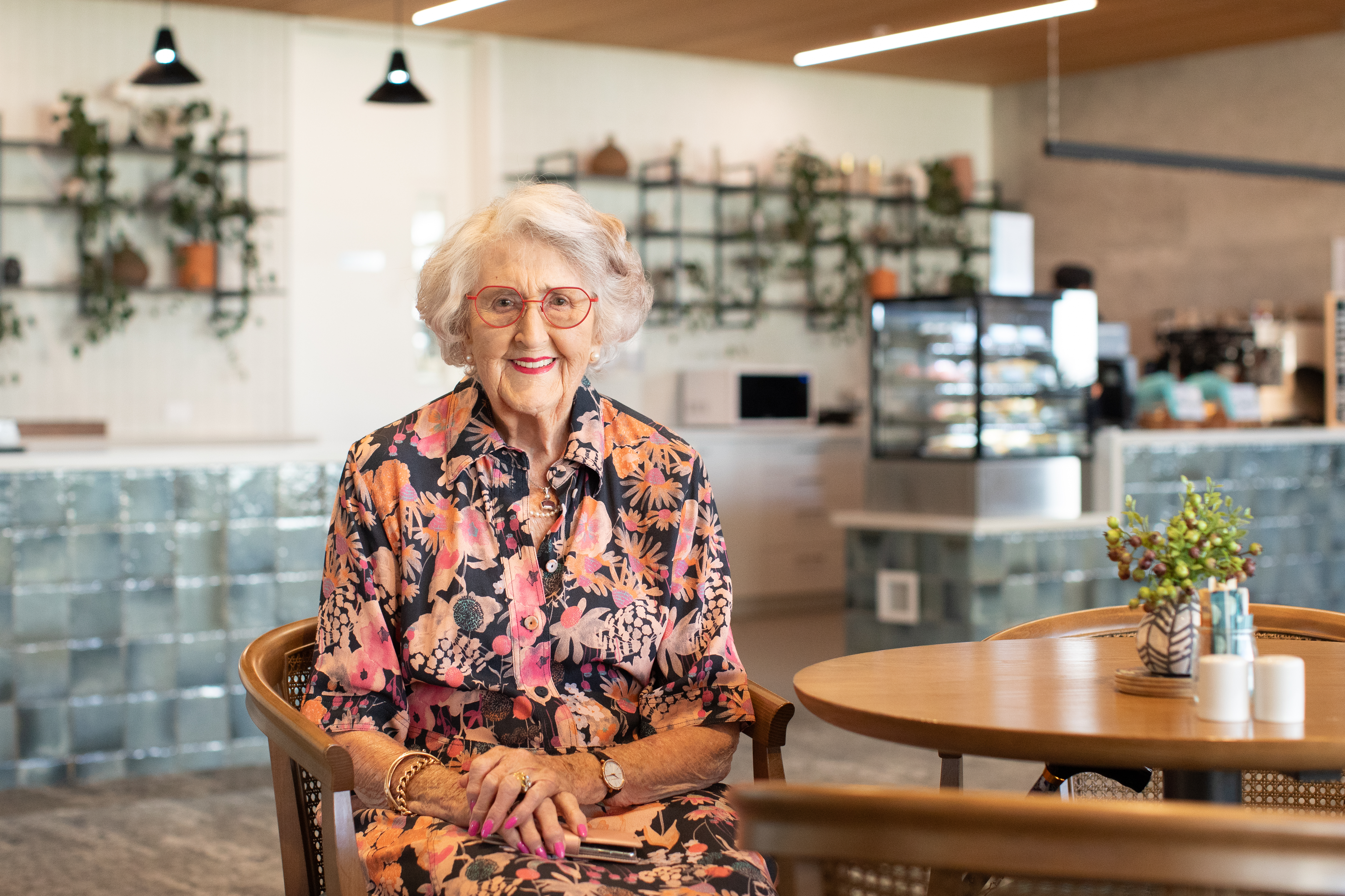 Kath at Cafe